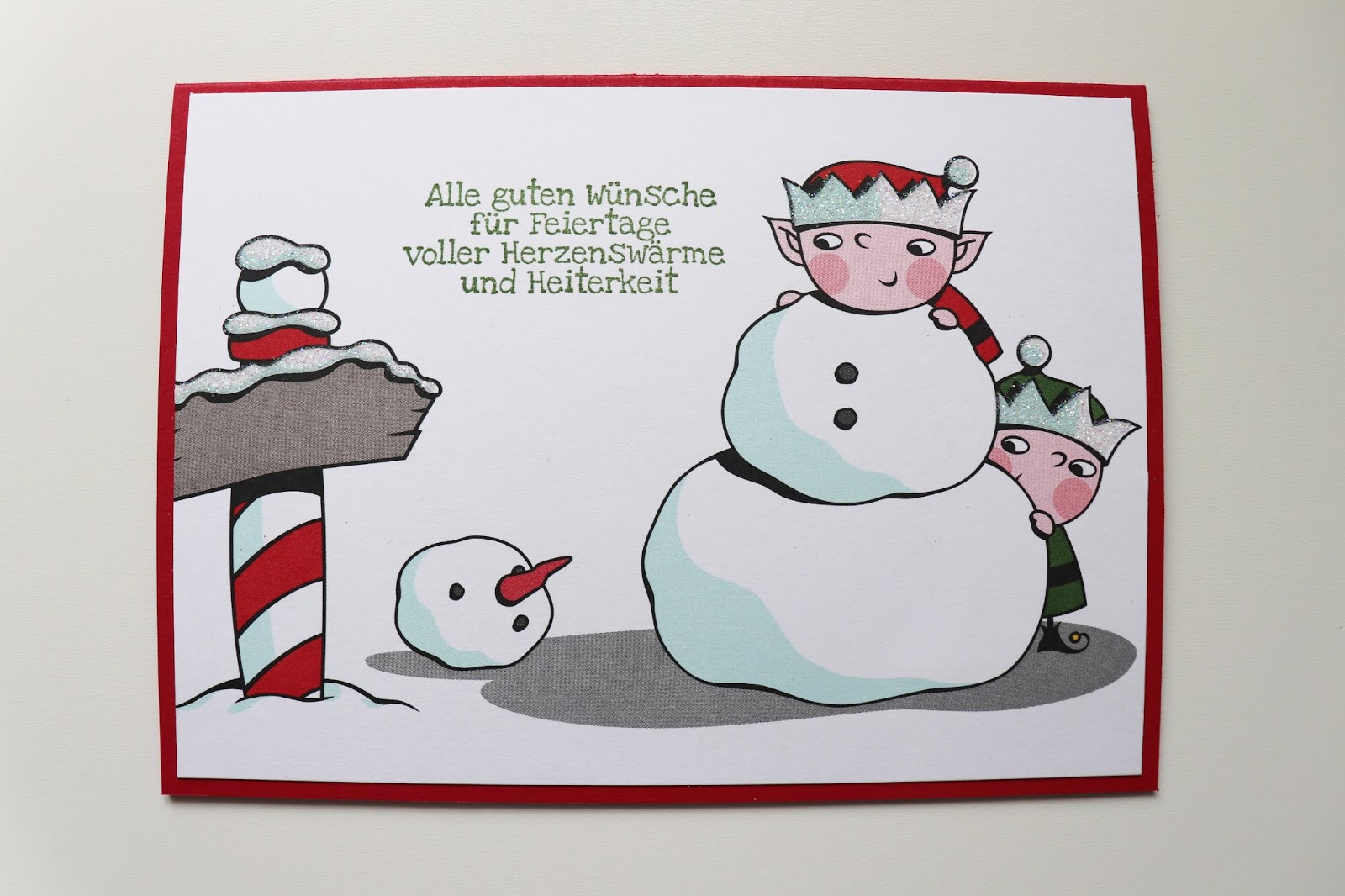mit Liebe stempeln: Weihnachten | Weihnachten karten, Glückwunschkarte