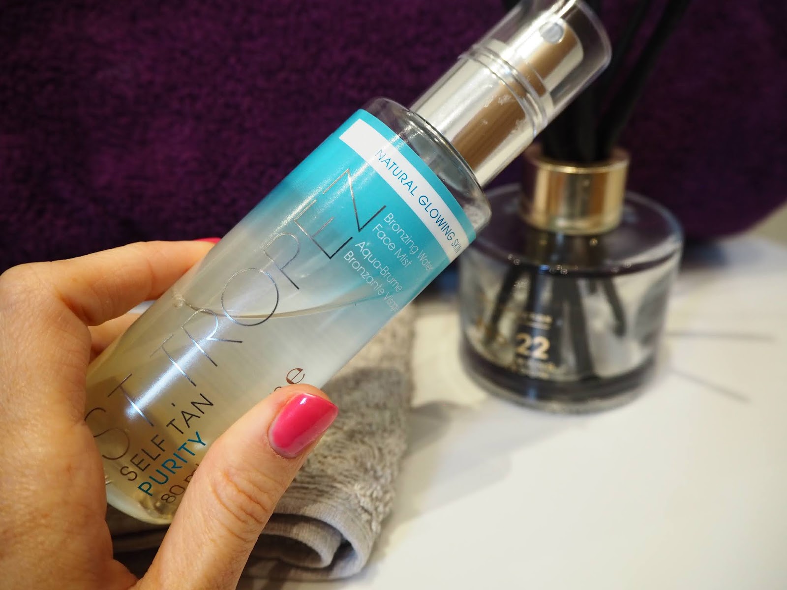 ST TROPEZ PURITY BRONZING WATER FACE MIST REVIEW. Exclusively Grace