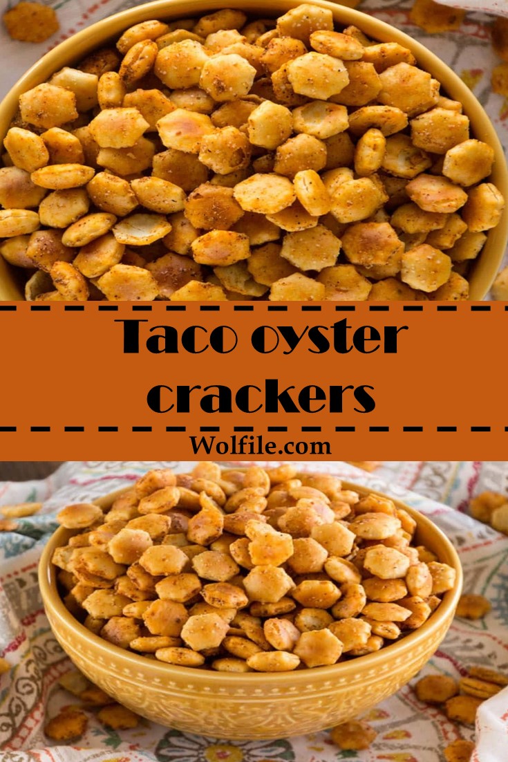 Taco Oyster Crackers Recipe