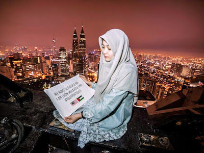 Siapa Fatin ilani Di Sebalik Gambar Berkebaya Labuh Berlatarkan Pemandangan Ibu Kota Kuala Lumpur dengan Mesej Keamanan GAZA! Siapa Fatin ilani Di Sebalik Gambar Berkebaya Labuh Berlatarkan Pemandangan Ibu Kota Kuala Lumpur dengan Mesej Keamanan GAZA!