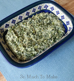 So Much To Make: Healthy 3-Ingredient Spinach Artichoke Side Dish