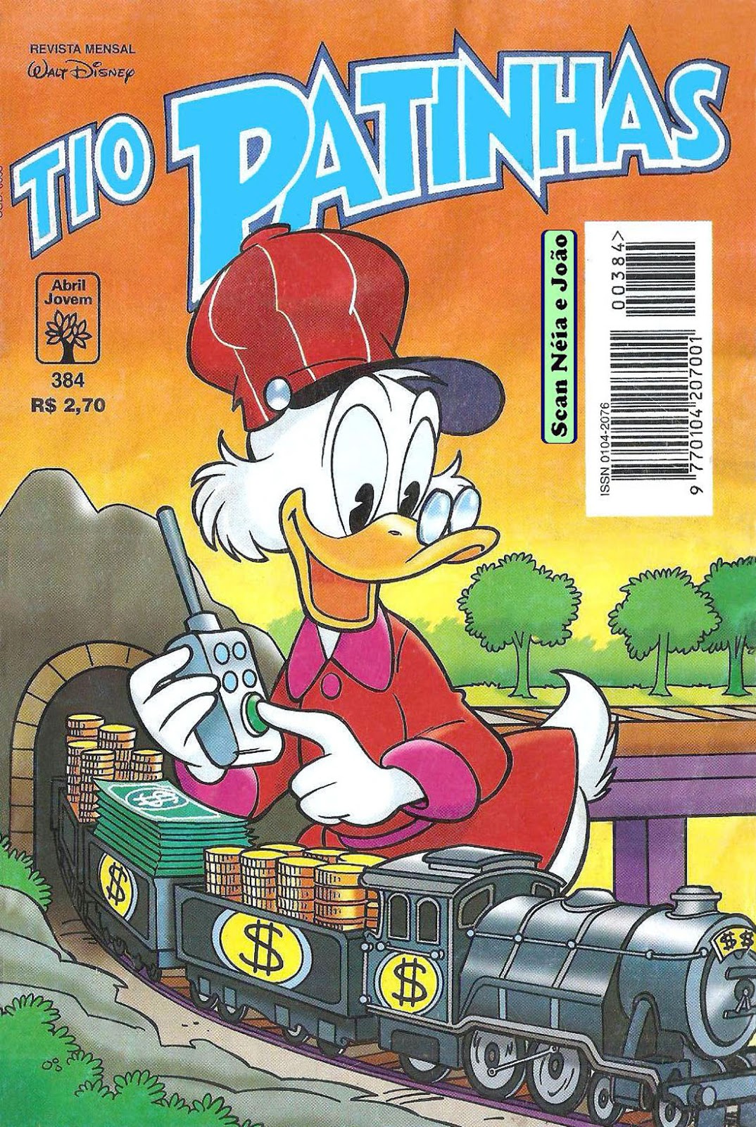 Gibis Clássicos Tio Patinhas nº 384 Editora Abril