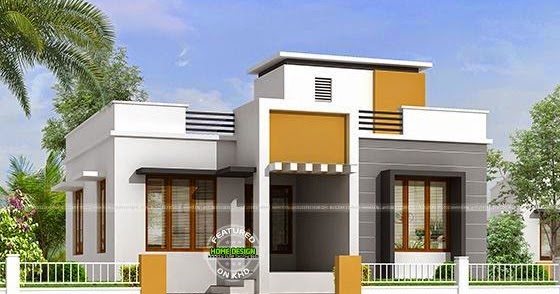 850 sqft Flat roof one floor home Kerala home design 850 sqft Flat roof one floor home Kerala home design