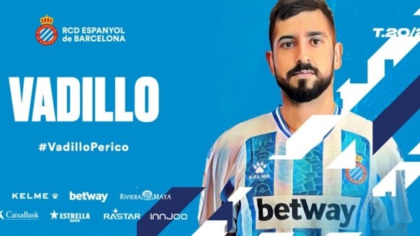 Oficial: Espanyol, firma cedido Vadillo