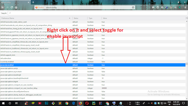 How to enable javascript # latest solution