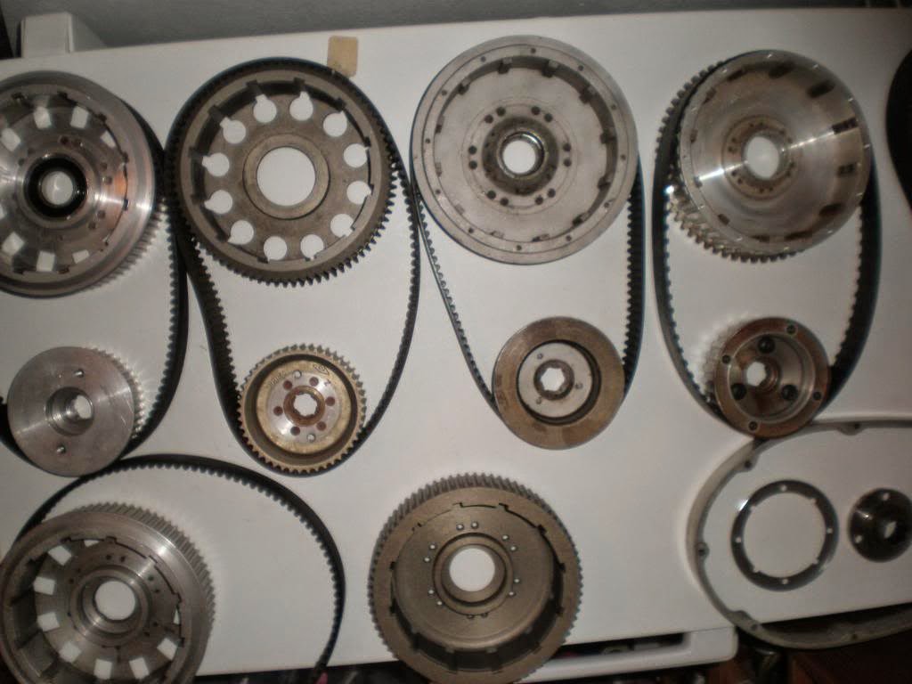 No Name Cycles Ironhead Primary Belt Drive System´s