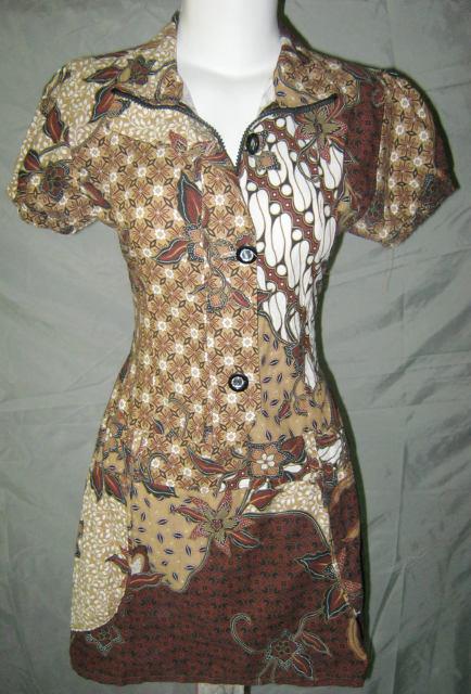 Dress Batik Terbaru 2012