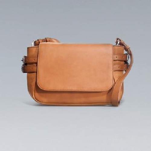 SHOULDER BAG WITH BUCKLES