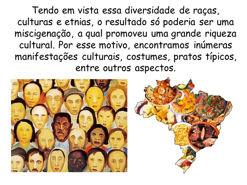 EMEB Benedito José de Mor@is: Origem do povo brasileiro