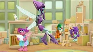 Abby's Flying Fairy School Super Fairy, Abby Cadabby, Blögg, Gonnigan, Mrs. Sparklenose, Sesame Street Episode 4412 Gotcha season 44