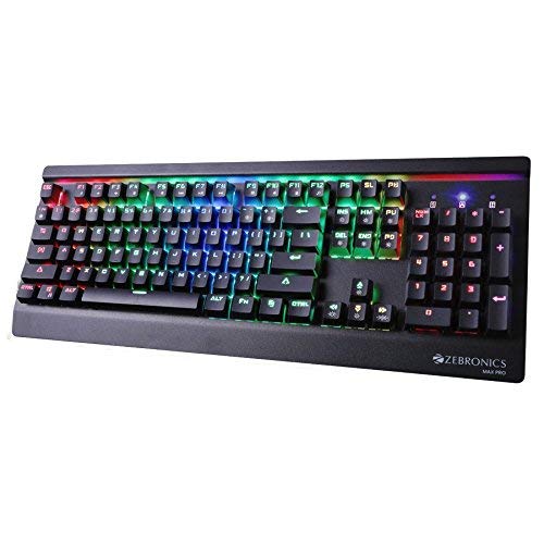  Zebronics Zeb- Max pro Mechanical Gaming Keyboard