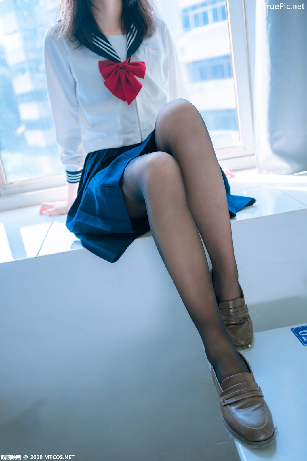 Image MTCos 喵糖映画 Vol.014 – Chinese Cute Model With Japanese School Uniform - TruePic.net- Picture-18