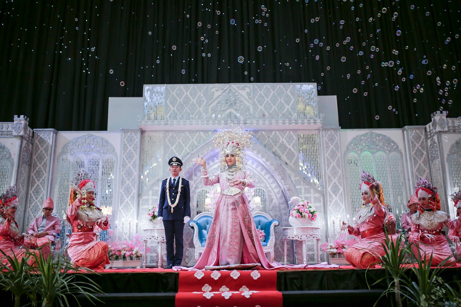 pengantin palembang modern