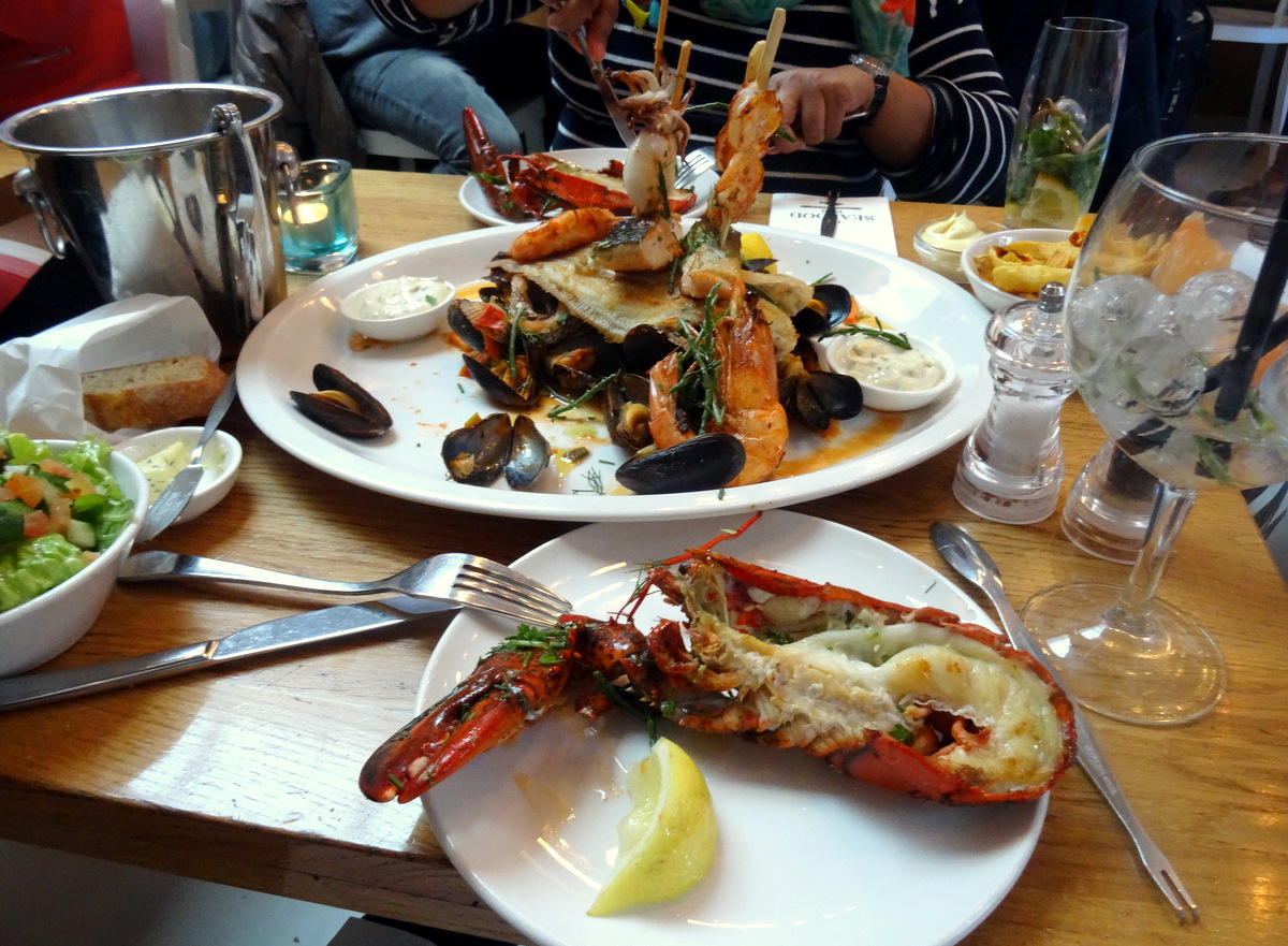 Last April in Amsterdam and The Seafood Bar for the Second Time
