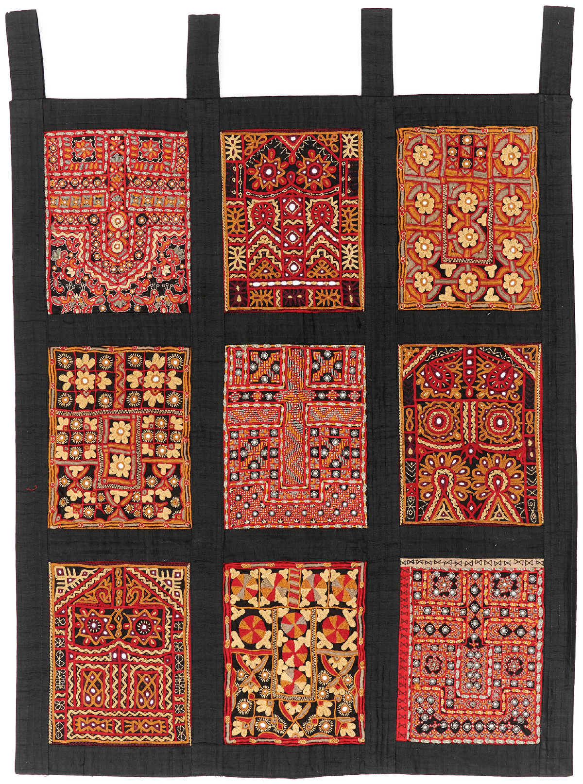 Online Exhibition Embroidered Wall Hangings the MAIWA BLOG