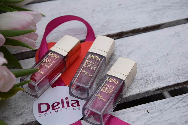 Nowa seria pomadek - Delia Liquid Lipstic Matt&Long Lasting