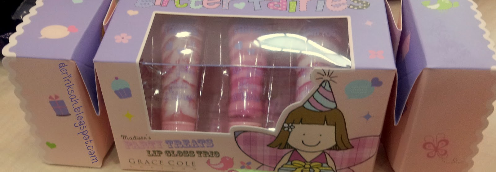 Biriktirdiğim Onca Yarınlık rapunzeliha Grace Cole Glitter Fairies(3x15 ml Lip Gloss)