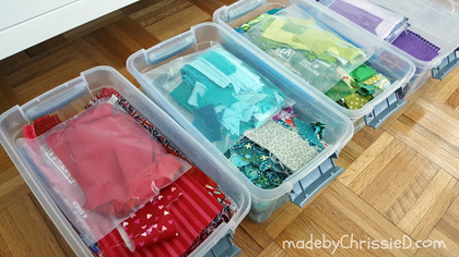 How To Store Fabric Scraps On A Budget  Fabric scraps, Fabric store, Bulk  fabric
