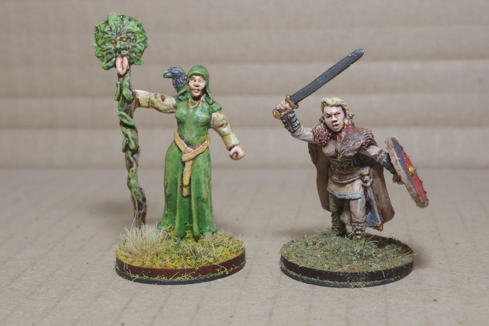 The Dice Bag Lady Shows Off More Painted Shieldmaidens