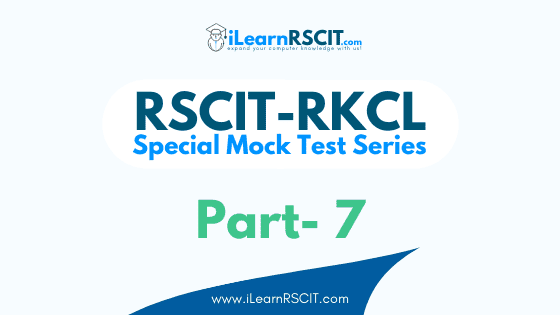 RKCL Rscit Model Paper Important Question 2022, Rkcl Exam Paper, RSCIT Online Class