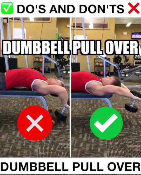 Dumbbell Pullover Mistakes