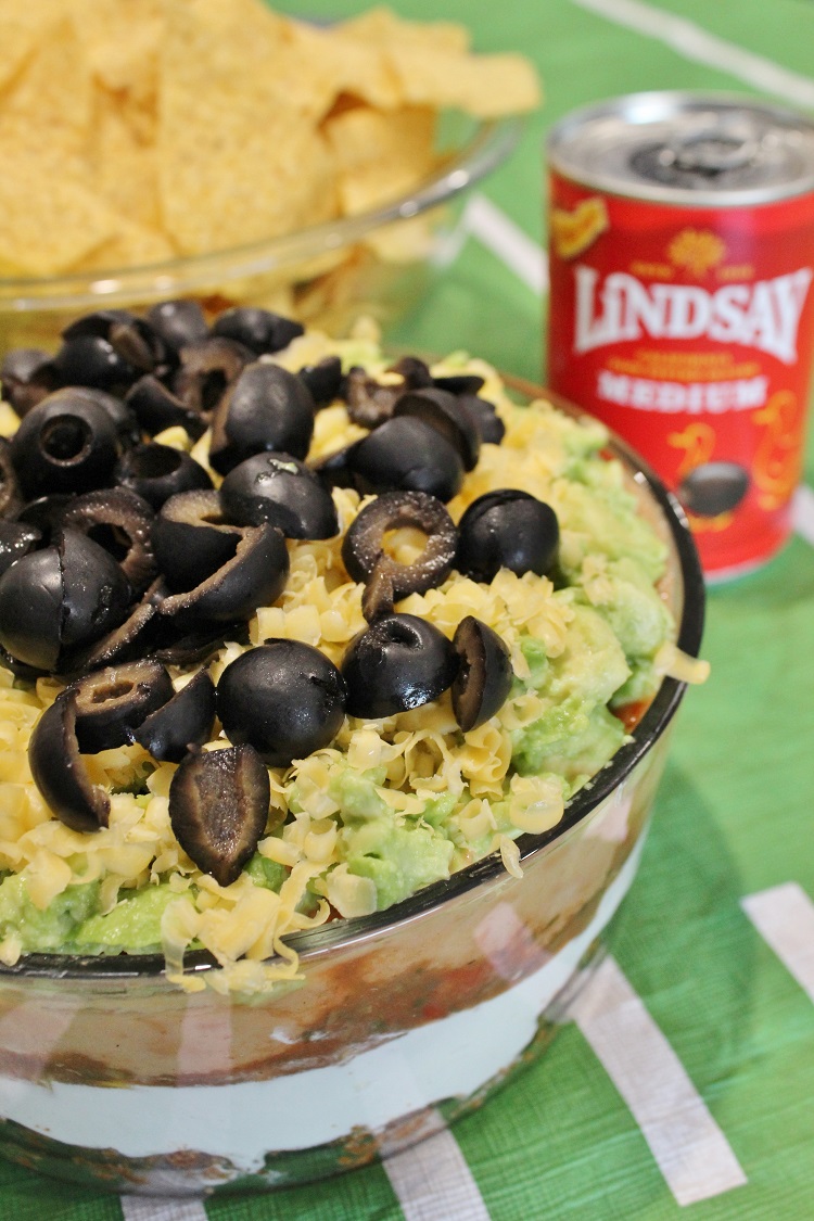 Seven Layer Chip Dip for the Big Game Simple Moments Stick