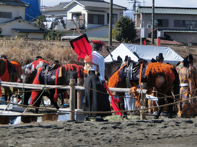 曽我梅林の流鏑馬 小田原梅まつり