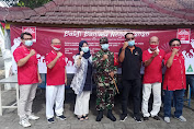Jelang Peringatan Sumpah Pemuda.Sejumlah TNI-AD.Ikuti Bakti Sosial Donor Darah