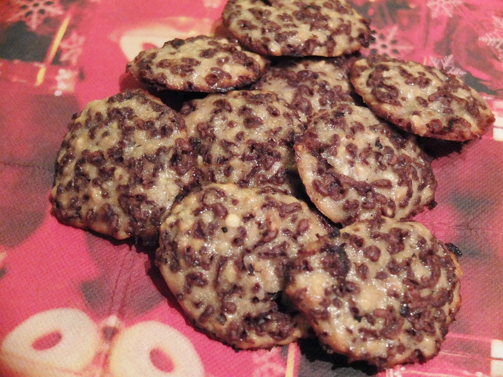 Schoko-Bananen-Plätzchen