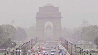 दिल्ली और एनसीटी में आज वायु गुणवत्ता