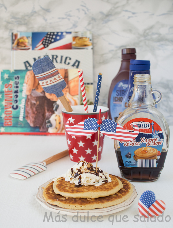 Pancakes.Tortitas americanas