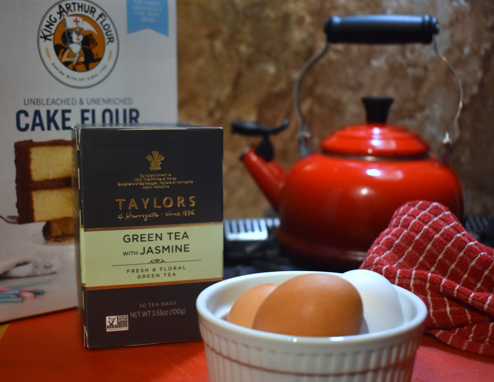 Jasmine Green Tea Cake TheCakeSliceBakers