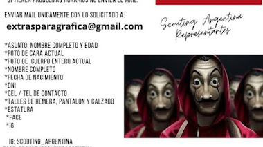 CASTING en CAPITAL FEDERAL: CONVOCATORIA de EXTRAS para gráfica de NETFLIX