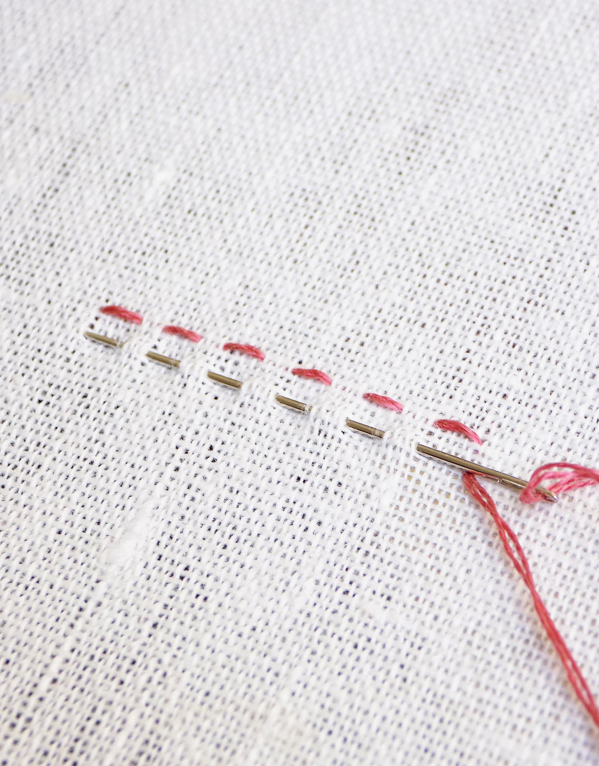 Darning Stitch In Hand Embroidery Stitches Tutorial (Step By Step & Video)