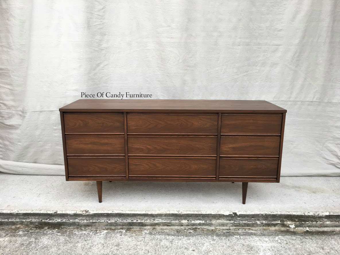 Piece Of Candy Furniture Refinished Mid Century Modern Dresser