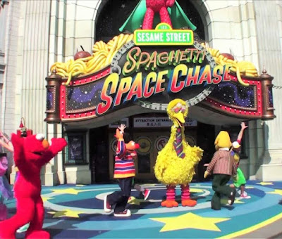 Sesame Street Spaghetti Space Chase