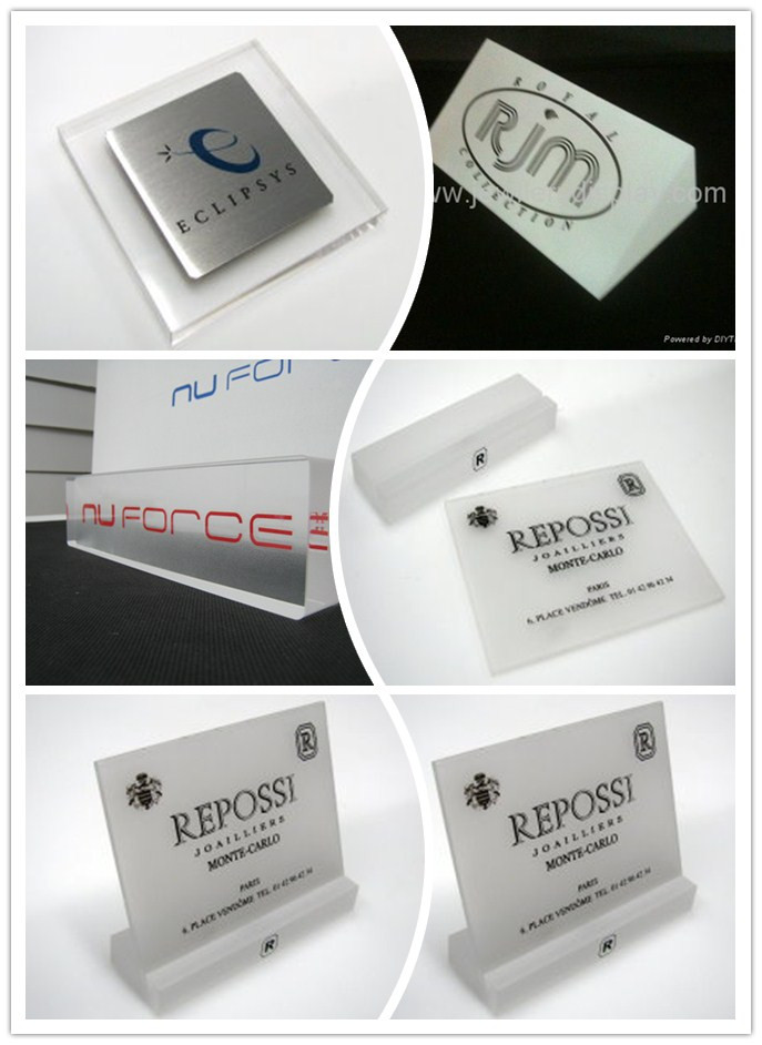 Acrylic Nameplates, Plexiglass Name Plates, Acrylic Signs, Plaques