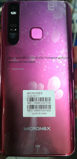 Micronex MX-51 Flash File Firmware without password by masudtec