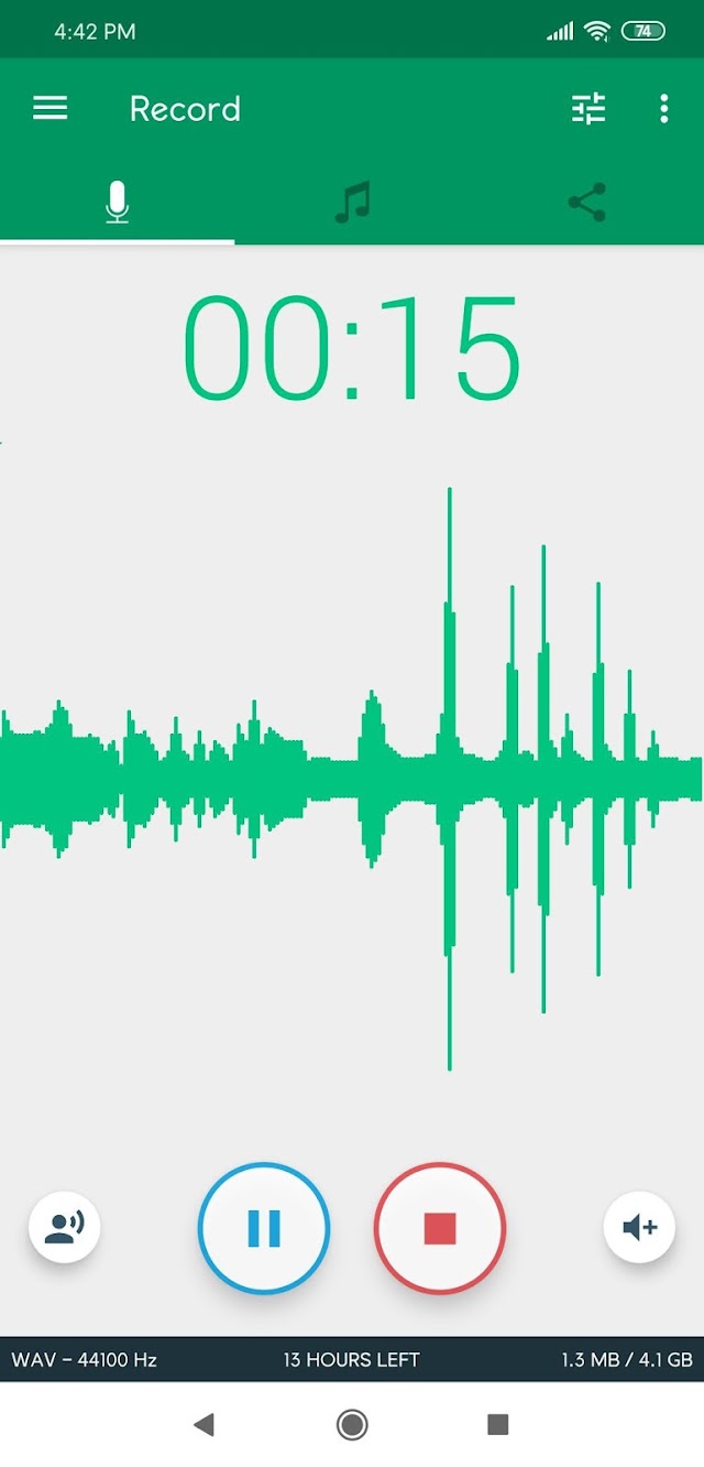 تحميل برنامج تسجيل أي صوت Parrot للأندرويد مدفوع آخر إصدار 
