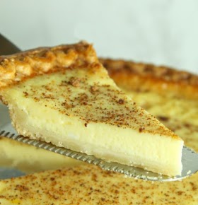 OLD FASHIONED CREAM CUSTARD PIE