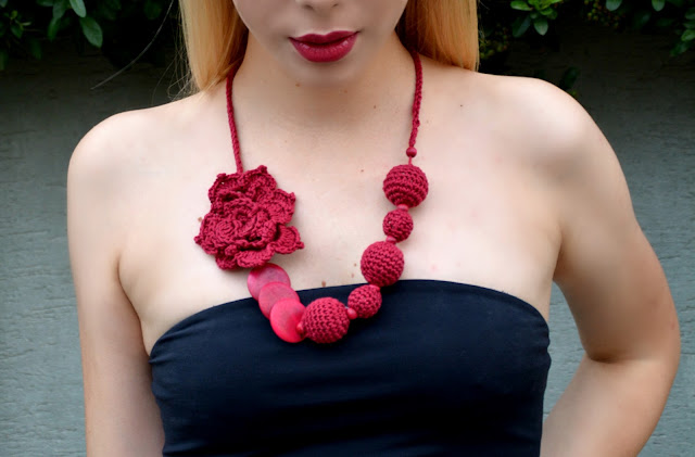 Sabrina Crochet Necklace