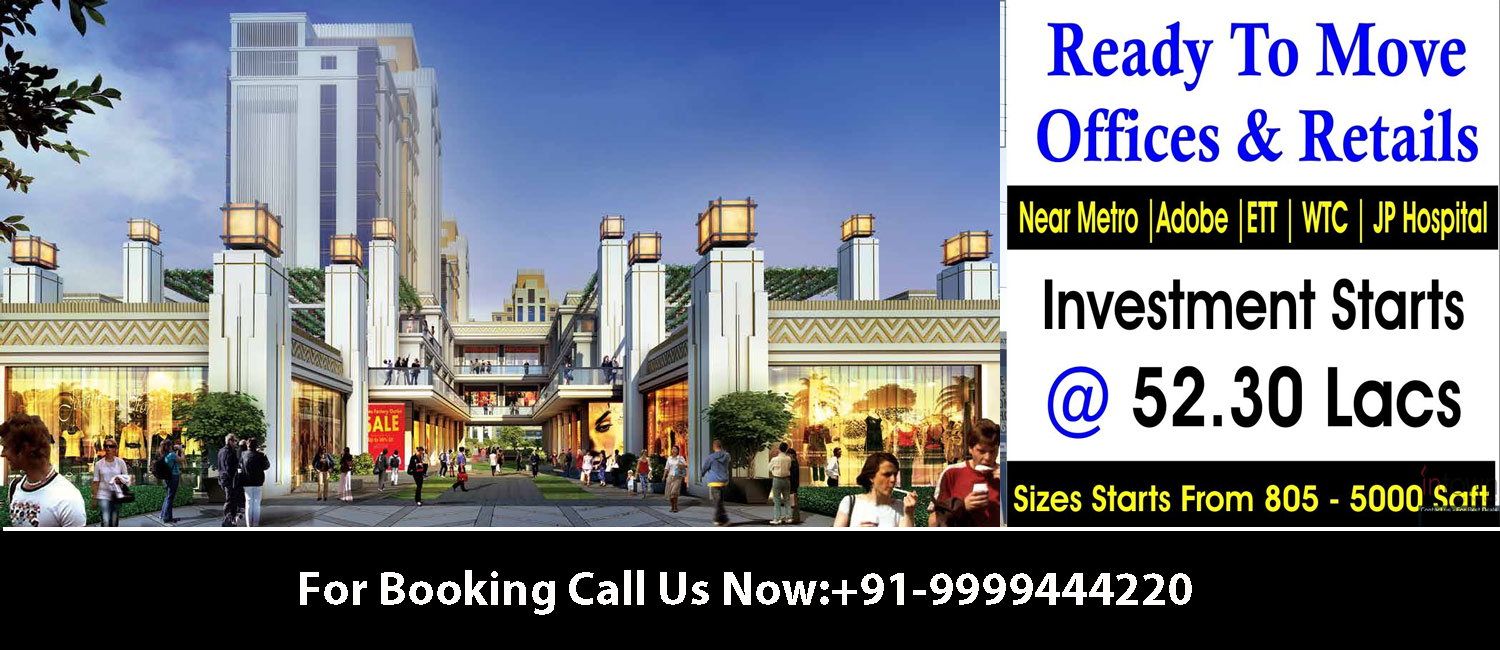 Noida Commercial Property Office Space Noida Ats Bouquet Rent, Ats