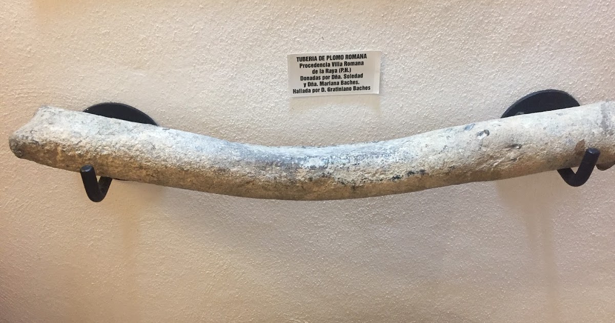 S.P.Q.R. Tubería de plomo romana (1)