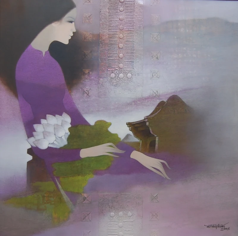 Do Duy Tuan 1954 | Vietnamese Mixed Media painter