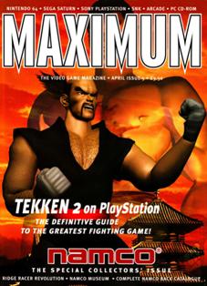 Maximum. The video game magazine 5 - April 1996 | ISSN 1360-3167 | PDF HQ | Mensile | Videogiochi
The underrated (commercially, at least) multi-format magazine was published by EMAP from 1996 to 1997, was edited by Richard Leadbetter and covered the 32-bit era: Saturn, PlayStation, Neo Geo CD, Arcade, PC and 3D0.
With superb production values and incredible in-depth coverage of the top games (from six to 12 pages), Maximum was perhaps its own worst enemy. Because of these high standards set, deadlines couldn’t be met and issues would often be late, displeasing the suits in charge of EMAP. Also, matters weren’t helped with the revival of stable mate multi-format magazine C&VG, courtesy of Paul Davies and his able crew. The mid/late 90s was also a time when EMAP, the once great gaming magazine publisher of the UK, was moving away from the gaming scene, closing down or selling off under performing titles.
If you have never read or even heard of Maximum then now is the perfect time to catch up on a piece of forgotten gaming mag history.