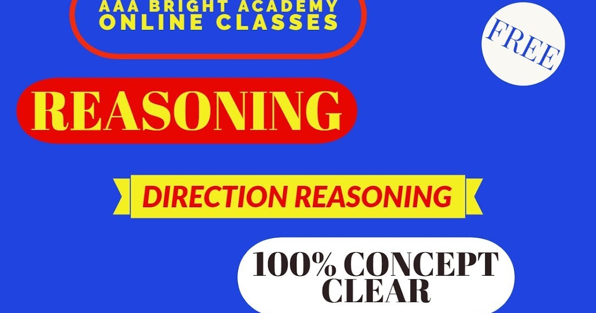 Direction Reasoning Tricks for all Competitive Exam [Reasoning Tricks