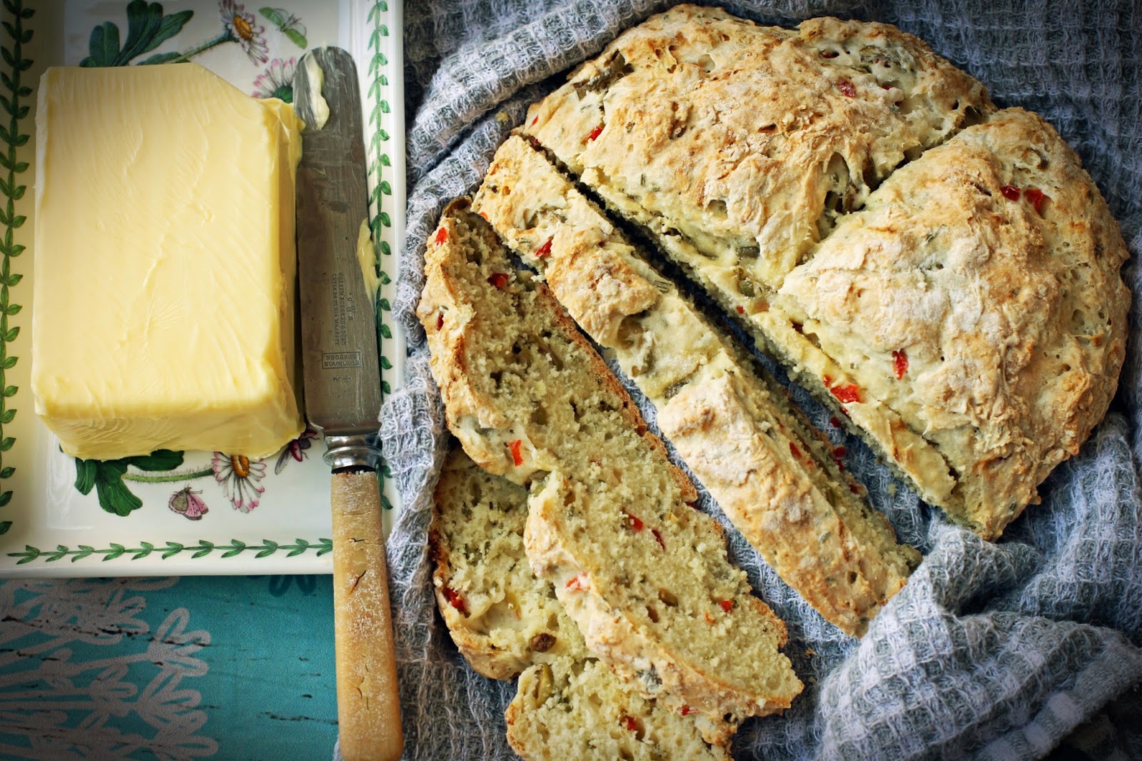 Milk and Honey Olive and Rosemary Quick Bread