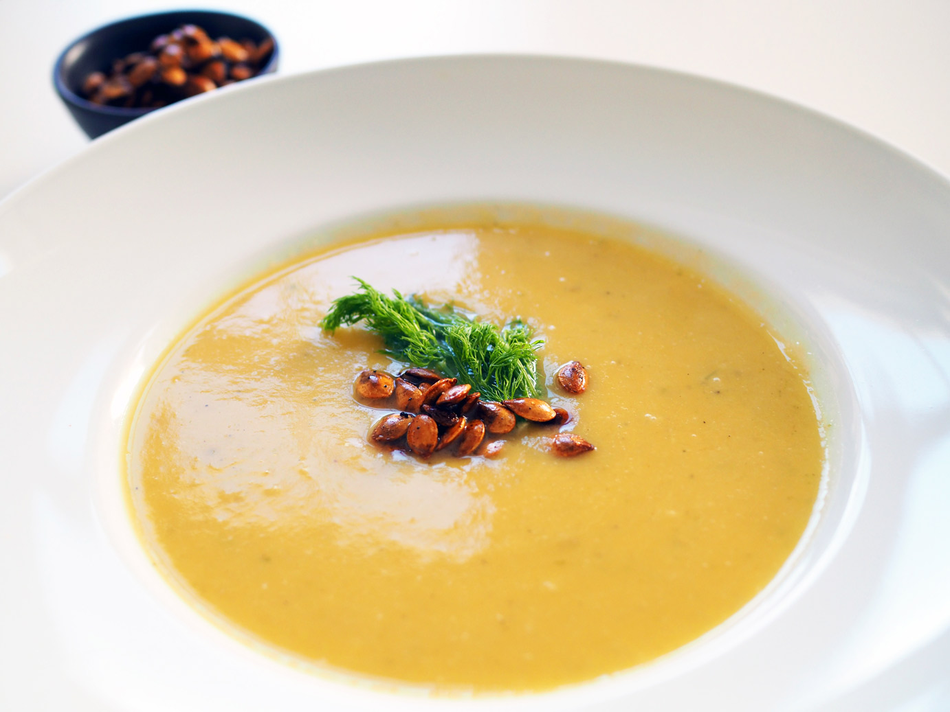 bread my daily Pumpkin Fennel and Coconut Soup