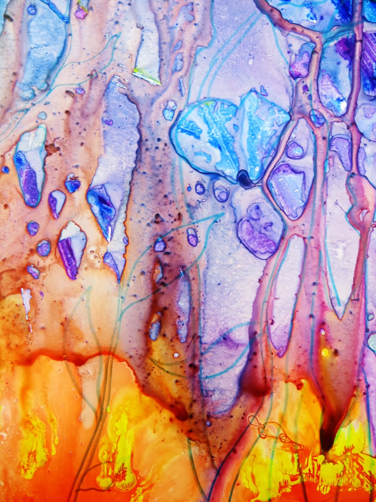 Colorful Connections: I'm Positive About Negative Painting