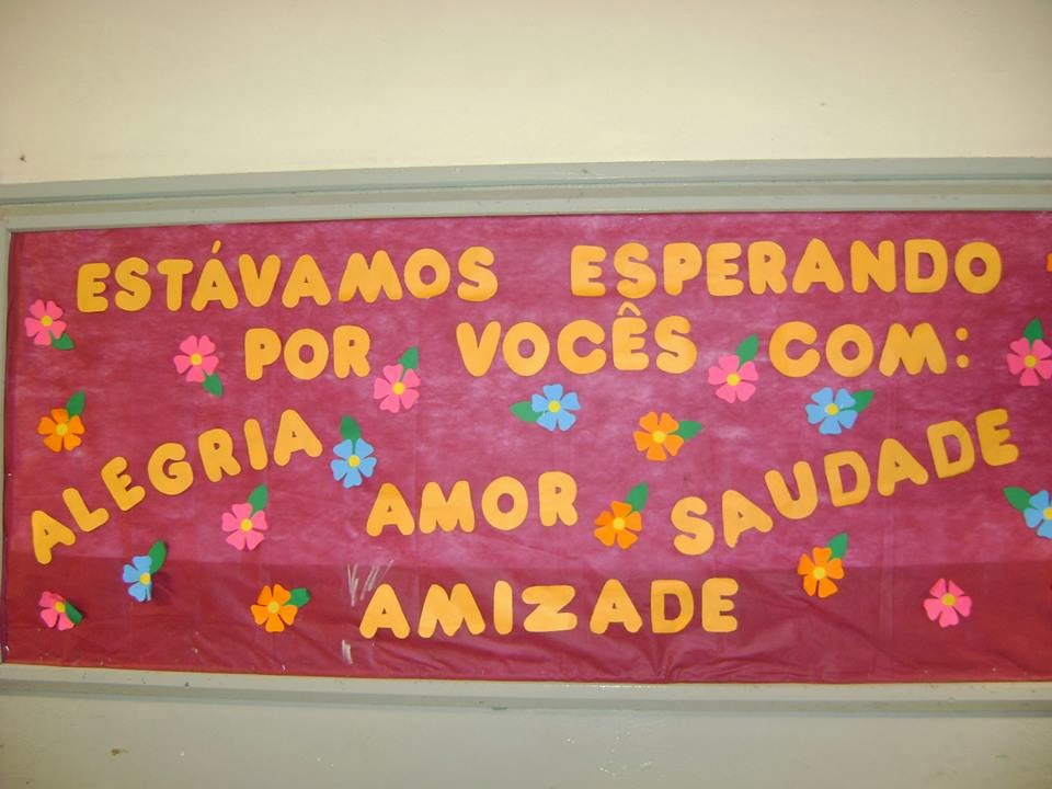 DICAS PEDAGÓGICAS Cartazes para o início